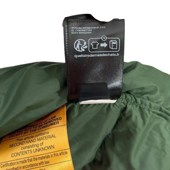 The North Face Women's Size XXL Hydrenalite Down Hoodie Puffer Jacket 600 Green - Picture 15 of 16